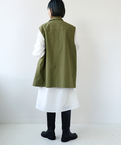 ミリタリーベスト◇（ベスト）｜Simplicite（サンプリシテ）の