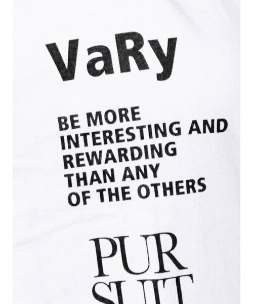 EMODA(エモダ)の「フロントロゴオーバーロングTシャツ(Tシャツ/カットソー・レディース・ホワイト/ブラック/ベージュ/グレー/ブルー・FREE)」の10枚目の写真