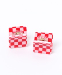 repipi armario（レピピ アルマリオ）の「☆セットアイテム☆チェッカーミニヘアクリップ（バレッタ/ヘアクリップ・キッズ）」
