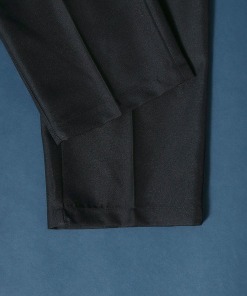 ANPAS(アンパス)の「Twill Fabric Wide Pants/ツイル ワイドパンツ チノパンツ ワークパンツ カラーパンツ セットアップ対応(チノパンツ・メンズ・ブラック/ダークグリーン/ベージュ/ブラウン/レッド/イエロー/オレンジ・M/L/XL/S)」の17枚目の写真