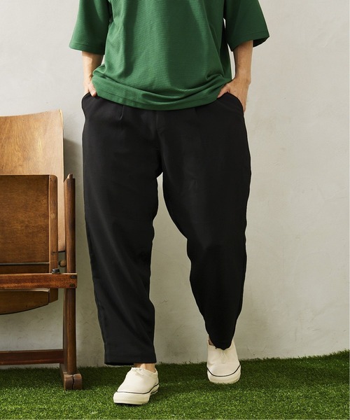 JOURNAL STANDARD relume(ジャーナルスタンダード レリューム)の「W/FACE テーパードイージーパンツ(その他パンツ・メンズ・ブラック/ネイビー/ブラウン/ブラック系その他・SMALL/MEDIUM/LARGE)」の10枚目の写真