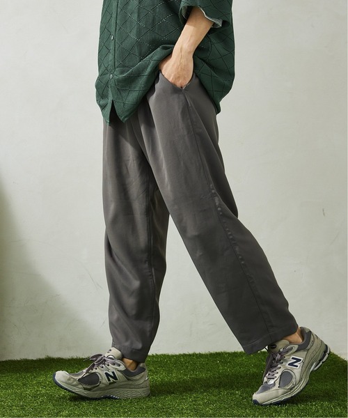 JOURNAL STANDARD relume(ジャーナルスタンダード レリューム)の「W/FACE テーパードイージーパンツ(その他パンツ・メンズ・ブラック/ネイビー/ブラウン/ブラック系その他・SMALL/MEDIUM/LARGE)」の15枚目の写真