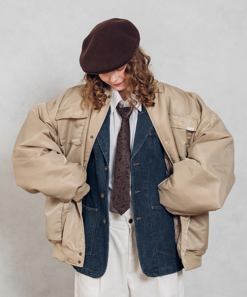 MUHET（ミュエータ）の「デニムテーラードジャケット（テーラード