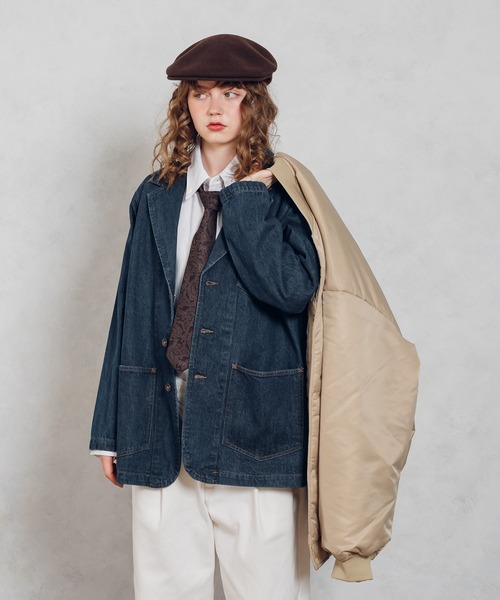 MUHET（ミュエータ）の「デニムテーラードジャケット（テーラード