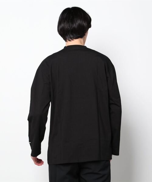 ByTheR（バイザアール）の「BYTHER 韓国ブランド クロス刺繍長袖Tシャツ（Tシャツ/カットソー・メンズ・ブラック・FREE）」の16枚目の写真