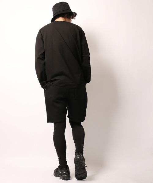 ByTheR（バイザアール）の「BYTHER 韓国ブランド クロス刺繍長袖Tシャツ（Tシャツ/カットソー・メンズ・ブラック・FREE）」の9枚目の写真