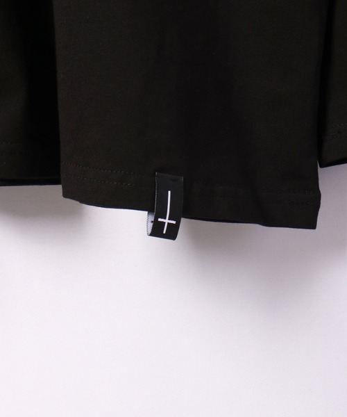 ByTheR（バイザアール）の「BYTHER 韓国ブランド クロス刺繍長袖Tシャツ（Tシャツ/カットソー・メンズ・ブラック・FREE）」の14枚目の写真