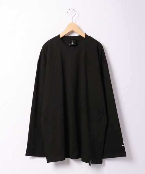 ByTheR（バイザアール）の「BYTHER 韓国ブランド クロス刺繍長袖Tシャツ（Tシャツ/カットソー・メンズ・ブラック・FREE）」の12枚目の写真