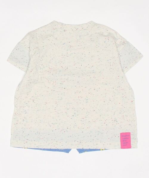 RAGMART（ラグマート）の「レイヤード風プリントＴシャツ（Tシャツ/カットソー・キッズ・ピンク/オフホワイト/グリーン・120cm/100cm/110cm/130cm）」の9枚目の写真