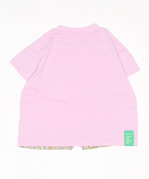 RAGMART（ラグマート）の「レイヤード風プリントＴシャツ（Tシャツ/カットソー・キッズ・ピンク/オフホワイト/グリーン・120cm/100cm/110cm/130cm）」の10枚目の写真