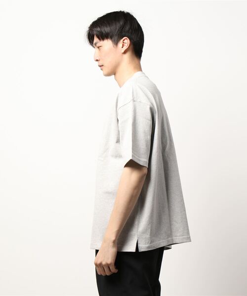 BACK NUMBER（バックナンバー）の「【BACK NUMBER】ビッグシルエットヘビーウェイトＴシャツ（Tシャツ/カットソー・メンズ・イエロー/ブラック/ライトグレー/ベージュ/グリーン/ブルー・M/XL/L/S）」の7枚目の写真