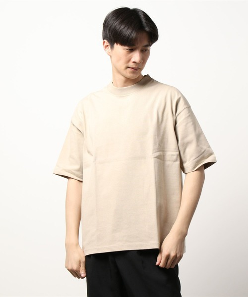 BACK NUMBER（バックナンバー）の「【BACK NUMBER】ビッグシルエットヘビーウェイトＴシャツ（Tシャツ/カットソー・メンズ・イエロー/ブラック/ライトグレー/ベージュ/グリーン/ブルー・M/XL/L/S）」の4枚目の写真