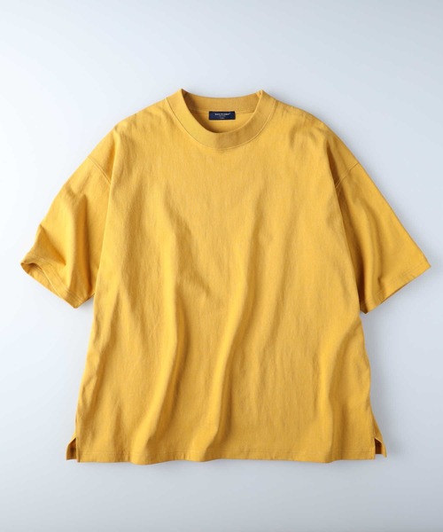 BACK NUMBER（バックナンバー）の「【BACK NUMBER】ビッグシルエットヘビーウェイトＴシャツ（Tシャツ/カットソー・メンズ・イエロー/ブラック/ライトグレー/ベージュ/グリーン/ブルー・M/XL/L/S）」の11枚目の写真