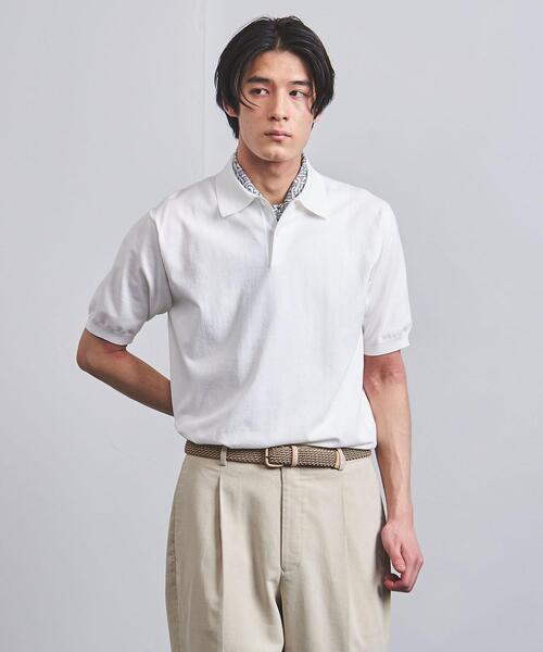 UNITED ARROWS ニットポロシャツ ✴︎未使用 UNITED ARROWS＞ニットポロシャツ 【公式通販】