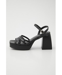 SLY | SQUARE PLATFORM HEELED SANDAL スクエア プラットフォーム ヒール サンダル(サンダル)