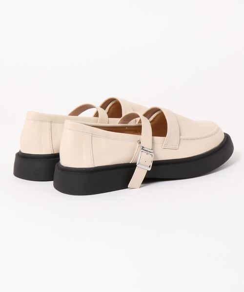 ems excite（エムズエキサイト）の「ベルトローファー（ローファー・レディース・ブラウン/ブラック/オフホワイト・M/L）」の5枚目の写真