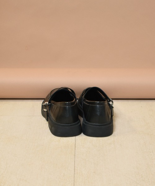 ems excite（エムズエキサイト）の「ベルトローファー（ローファー・レディース・ブラウン/ブラック/オフホワイト・M/L）」の11枚目の写真