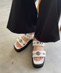 PAGEBOY | シルバーコンチョスポサン(サンダル)