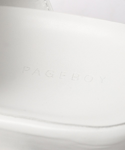 PAGEBOY(ページボーイ)の「シルバーコンチョスポサン(サンダル・レディース・ブラック/オフホワイト・MEDIUM/LARGE)」の19枚目の写真