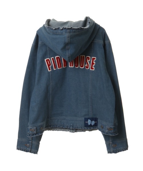 PINK HOUSEピンクハウス デニム ボア ジャケット PINK HOUSE（ピンク 