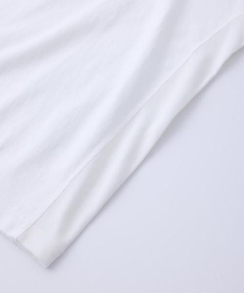 X-girl（エックスガール）の「Champion REVERSE WEAVE S/S TEE（Tシャツ/カットソー・レディース・ホワイト/ブラック/ライトグリーン・S/M/L/XL）」の16枚目の写真