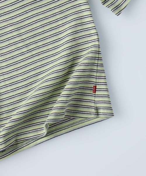 Levi's(リーバイス)の「【Levi's】スリムリブTシャツ(Tシャツ/カットソー・レディース・ブラック・S/M)」の5枚目の写真