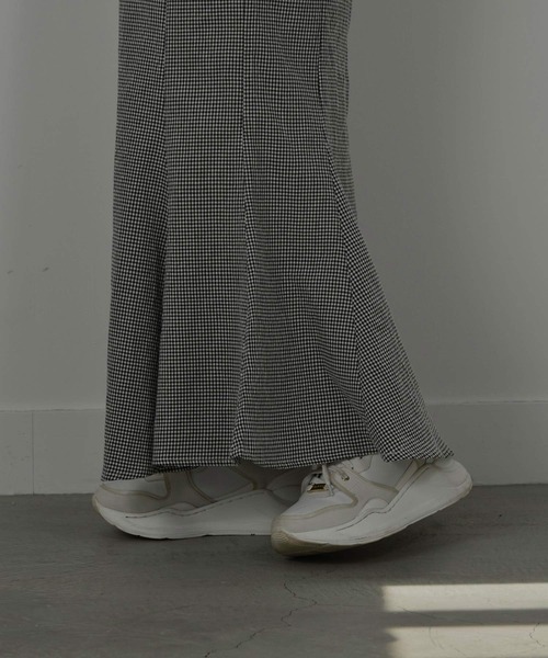 I_am（アイアム）の「gingham mermaid skirt（スカート・レディース・ブラック/レッド・FREE）」の22枚目の写真