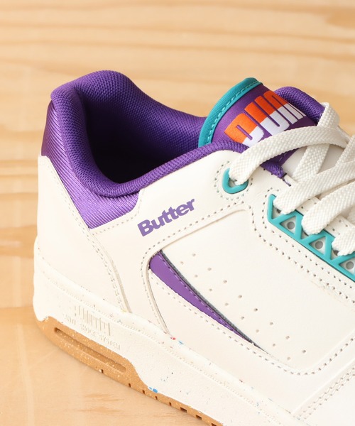 PUMA(プーマ)の「PUMA × BUTTER GOODS SLIPSTREAM LO LEATHER / プーマ × バターグッズ スリップストリーム ロー レザー(スニーカー・メンズ・ホワイト・25.5cm/26.0cm/26.5cm/27.0cm/27.5cm/28.0cm/28.5cm/29.0cm/30.0cm)」の4枚目の写真