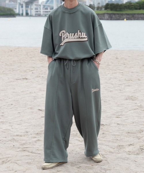 専用☆ モスグリーン　グレースウェットパンツセット ロワ LOWO スウェットパンツ イージーパンツ （グレー