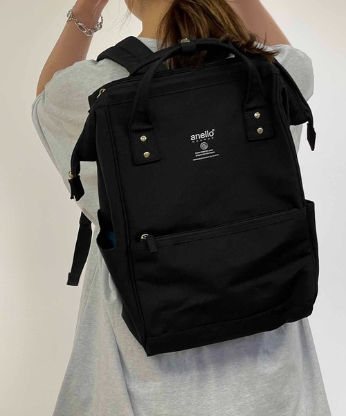 【セール】anello GRANDE / SPS 多収納 11ポケット 口金 リュック / GU-B3015（バックパック/リュック）｜anello（アネロ）