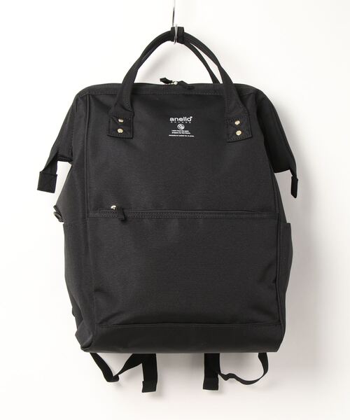 anello(アネロ)の「anello GRANDE / SPS 多収納 11ポケット 口金 リュック / GU-B3015(バックパック/リュック・レディース・ライトグレー/ブラック/ネイビー/グレー・ONESIZE)」の6枚目の写真