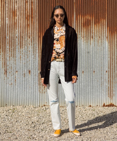 NEONSIGN(ネオンサイン)の「NEONSIGN ネオンサイン / Albinism Crocodile belt アルビニズム クロコダイルベルト / N1589AL(ベルト・メンズ・ホワイト系その他/ホワイト・38/46/48)」の5枚目の写真