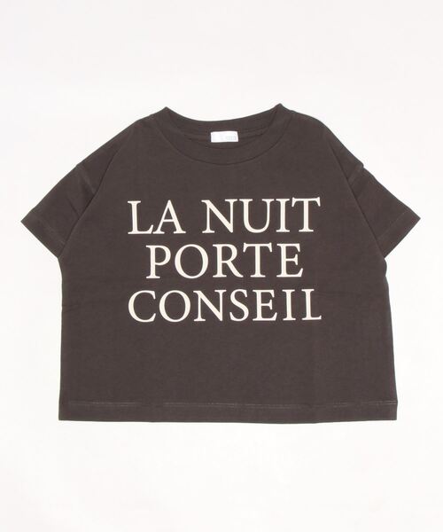 LOWRYS FARM（ローリーズファーム）の「ショートロゴＴシャツ　280046（Tシャツ/カットソー・キッズ・ホワイト/オフホワイト/チャコールグレー/グリーン・110cm/120cm/130cm/140cm/150cm）」の17枚目の写真