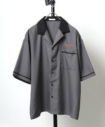 Salong hameu（サロン ハミュー）の「ボーリングシャツ/ビッグシルエットとろみシャツ/オープンカラーシャツ（シャツ/ブラウス）」