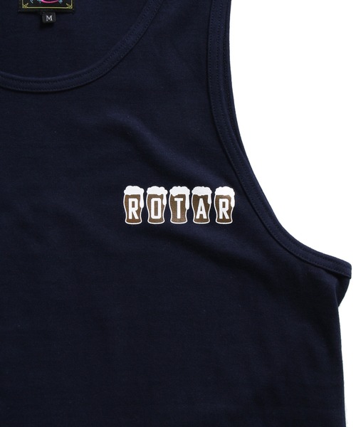 ROTAR（ローター）の「Beer ROTAR Tank top タンクトップ（タンクトップ・メンズ・ネイビー/ホワイト/ブラック・LARGE/X-LARGE/MEDIUM）」の6枚目の写真