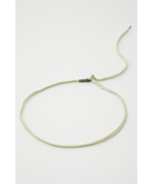 SLY（スライ）の「SHOE LACE BELT シューレース ベルト（ベルト・レディース・ライトグリーン/ブラック系その他2/ホワイト系その他2・FREE）」の14枚目の写真