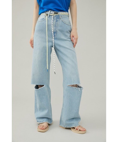 SLY（スライ）の「SHOE LACE BELT シューレース ベルト（ベルト・レディース・ライトグリーン/ブラック系その他2/ホワイト系その他2・FREE）」の19枚目の写真