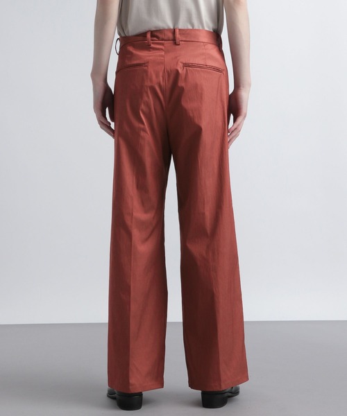HARE（ハレ）の「シャンブレーワイドフレアパンツ(HARE)（その他パンツ・メンズ・オレンジ系その他/ブラック・SMALL/MEDIUM）」の13枚目の写真