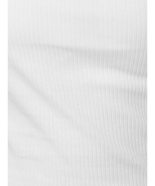 EMODA（エモダ）の「フィットリブTシャツ（Tシャツ/カットソー・レディース・ホワイト/ブラック/ブルー/オレンジ・FREE）」の17枚目の写真