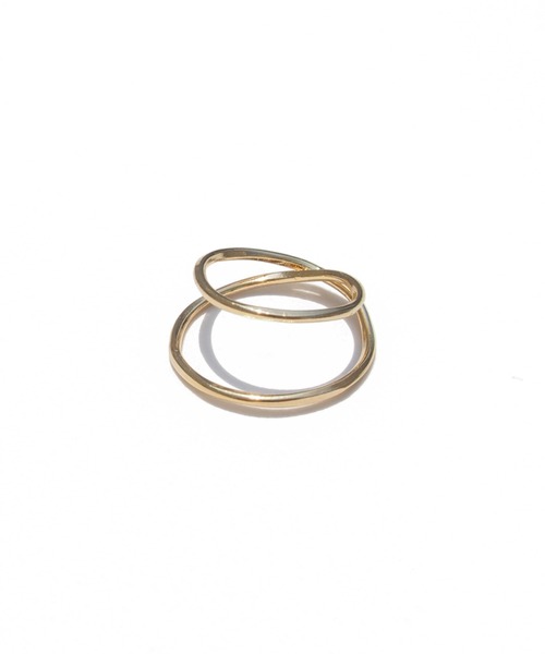SALON（サロン）の「【日本製】ピンキーラインリング（リング・レディース・ゴールド/ゴールド系その他5/ゴールド系その他/ゴールド系その他2/ゴールド系その他4・5号）」の6枚目の写真