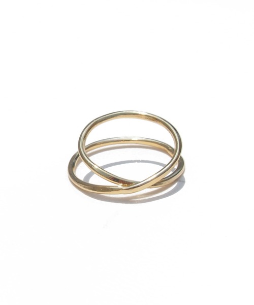 SALON（サロン）の「【日本製】ピンキーラインリング（リング・レディース・ゴールド/ゴールド系その他5/ゴールド系その他/ゴールド系その他2/ゴールド系その他4・5号）」の8枚目の写真