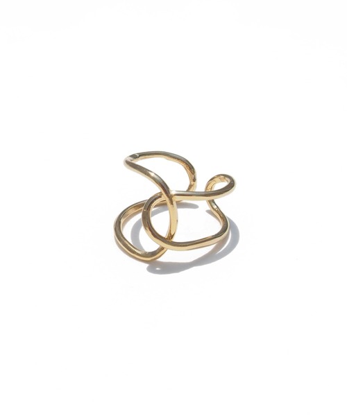 SALON（サロン）の「【日本製】ピンキーラインリング（リング・レディース・ゴールド/ゴールド系その他5/ゴールド系その他/ゴールド系その他2/ゴールド系その他4・5号）」の12枚目の写真