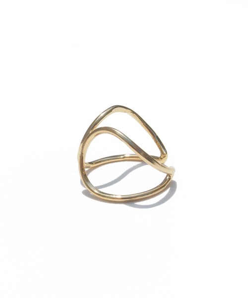 SALON（サロン）の「【日本製】ピンキーラインリング（リング・レディース・ゴールド/ゴールド系その他5/ゴールド系その他/ゴールド系その他2/ゴールド系その他4・5号）」の16枚目の写真