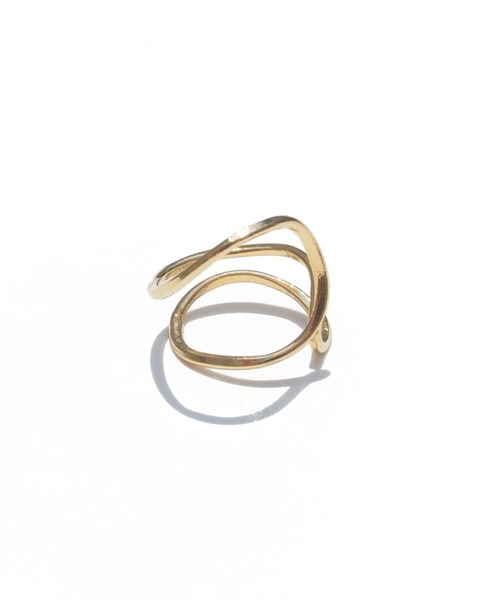 SALON（サロン）の「【日本製】ピンキーラインリング（リング・レディース・ゴールド/ゴールド系その他5/ゴールド系その他/ゴールド系その他2/ゴールド系その他4・5号）」の22枚目の写真