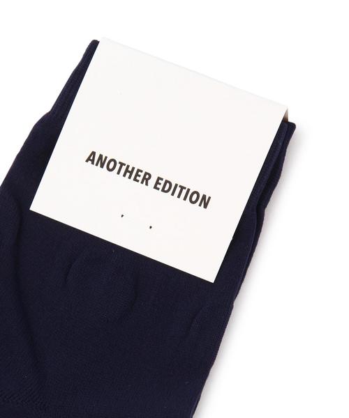 Another Edition（アナザーエディション）の「ドットソックス/AE DOT SKS◆（ソックス/靴下・レディース・ホワイト/ネイビー・フリー）」の5枚目の写真