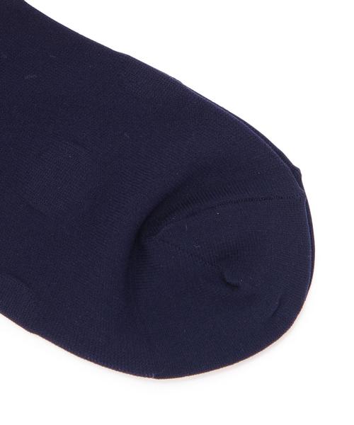 Another Edition（アナザーエディション）の「ドットソックス/AE DOT SKS◆（ソックス/靴下・レディース・ホワイト/ネイビー・フリー）」の4枚目の写真