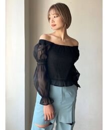 2WAYオフショルダートップ