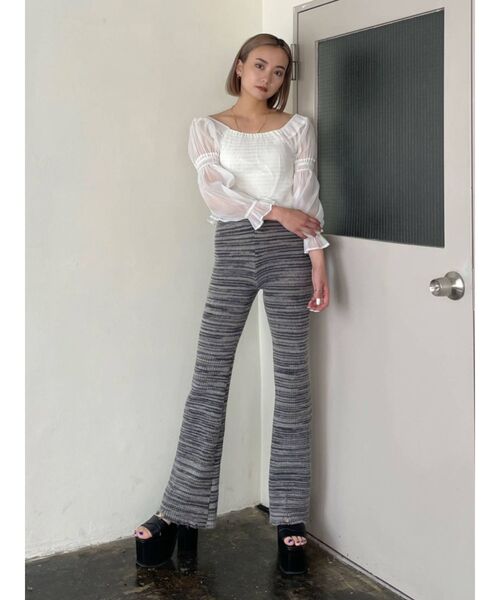 EMODA（エモダ）の「2WAYオフショルダートップ（Tシャツ/カットソー・レディース・ホワイト/ブラック/その他/その他1・FREE）」の13枚目の写真