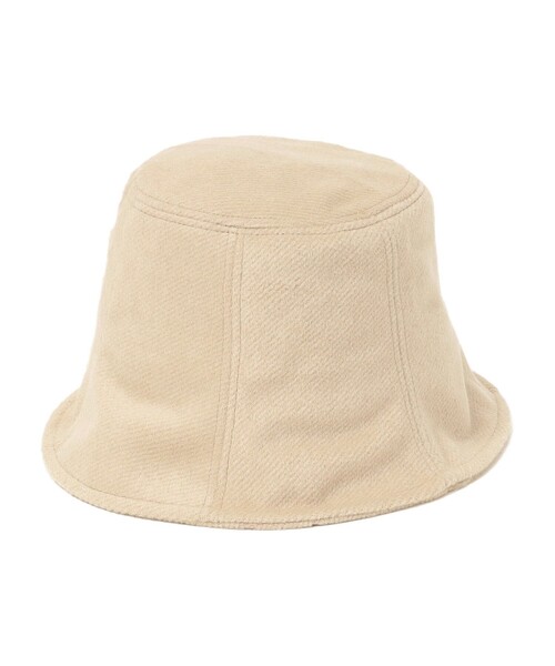 SHIPS any（シップス エニィ）の「SHIPS any: パネル ハット（ハット・レディース・ブラック/ナチュラル・ONE SIZE）」の5枚目の写真