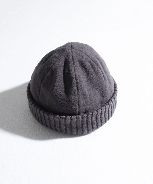 GLOSTER(グロスター)の「【GLOSTER/グロスター】FLEECE WATCH フリースワッチ(ニットキャップ/ビーニー・メンズ・ブラック/グレー/オレンジ・FREE)」の6枚目の写真